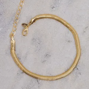 PULSEIRA FIO ALEMÃO M BANHO OURO 18K